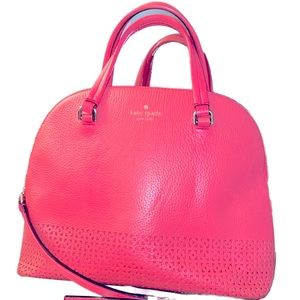 💕Kate Spade Pink Cross Over Purse with handle too